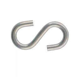 Кука тип S поцинкована М5 2бр/пакет 02.06.19.0005 VORMANN