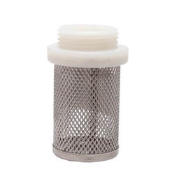 Stainless steel filter for vacuum cleaner 1"