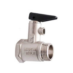 Safety valve for boiler with lever 3/4" , brass