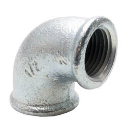 Galvanized elbow 90° LJ 1/2"