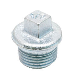 Galvanized pipe stopper 1/2"