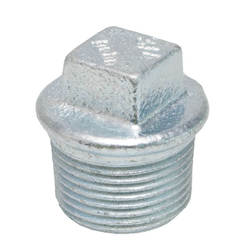 Galvanized pipe plug 3/4"