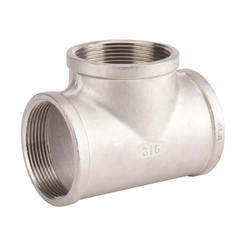 Tee 1/2" - LJ, stainless steel