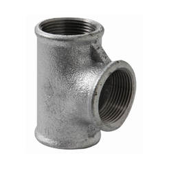 Тройник 2 1/2" оцинкованный