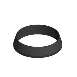 Conical seal for siphon Ф 40 mm, black