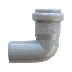 Muffed PVC-U elbow ф32 87° SolidPipe