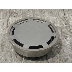 Gerader Badezimmersiphon ф110mm rund Aluminium DRAGOLOVI