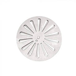 Siphon grille ф100mm INOX closing circle