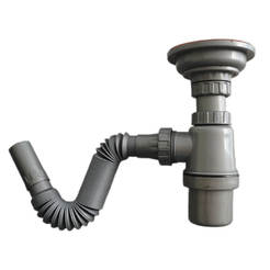 Sink siphon with impeller φ110mm 32mm screw TCK01