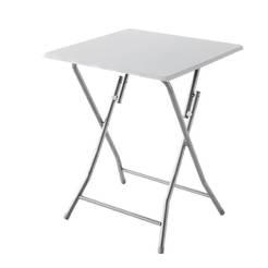 Folding table 60 x 60 x 75 cm Paris white