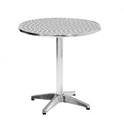 Aluminum table f60cm, round