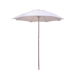 Градински чадър - 2м, с дървена рамка