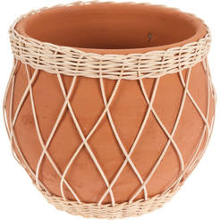 Саксия керамика ратанова оплетка NB1202140