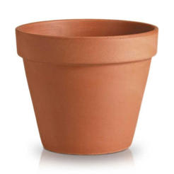 Ceramic flower pot 17cm terracotta Tuscan POLNIX