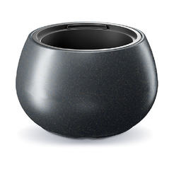 Blumentopf, Kunststoff Heos 37 cm anthrazit PROSPERPLAST