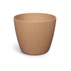 Flower pot, plastic Lamia Round 15.2cm bronze PROSPERPLAST