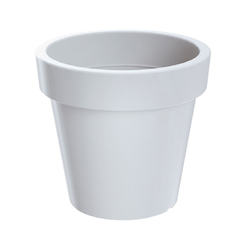 Flowerpot Lofly ф30 х 27см 11.5л plastic white