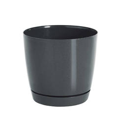 Flowerpot with Coubi base - Ф 120 mm, graphite