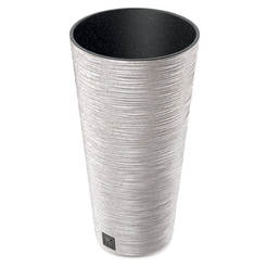 Flower pot PVC white 30cm Furu Slim