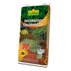 Decorative colored mulch orange - 70l