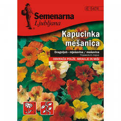Семена за цветя Каскадна Латинка-микс Tropaeollum majus-Mix