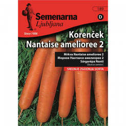 Семена за зеленчуци Морков Нантес Carrot Nantaise amelioree 2