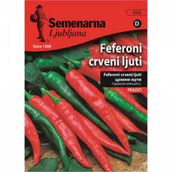 Семена за люти чушки Феферони Зелени Pepper HOT