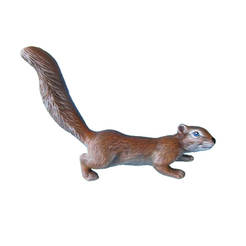 Garden squirrel figure 19 x 22 cm