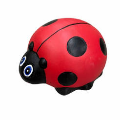 Gartenfigur Marienkäfer Char