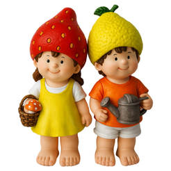 Garden figure Mushroom made of polystone 22x11.5x8cm 095241510