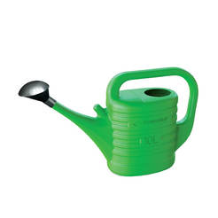 Garden watering can plastic 10l green Zebra