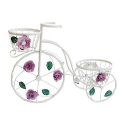 Декоративное колесо для цветочного сада 65 x 23 x 48 см