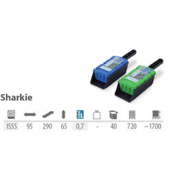 Sharkie dispenser sky blue