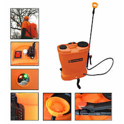 Cordless garden sprayer 35W 16l 12V 8Ah