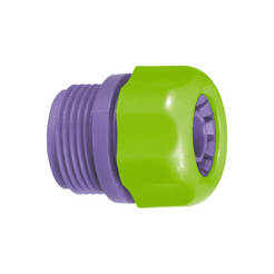 Connector 1/2" with external thread 3/4"