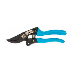Viticulture shears 220mm with coated aluminum handles, straight cut