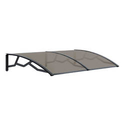 Canopy polycarbonate darkened 100 x 145 x 28cm
