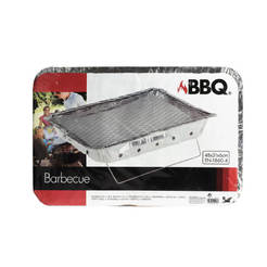 Disposable charcoal barbecue 48 x 31 x 6cm