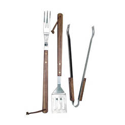 Barbecue set MG109, 3 pieces, stainless steel