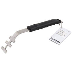 Grill handle for gas barbecue