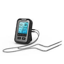 Digital meat thermometer with probe