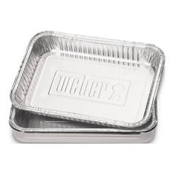 Aluminum grease trays for barbecue 10 pieces