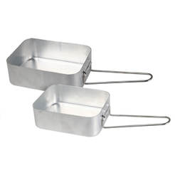 Casserole for picnic and barbecue 2pc set, aluminum CY5656530
