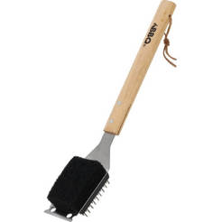 Barbecue brush 40cm wood/metal C83506040