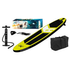 Inflatable stand-up paddle board SUP 245 yellow