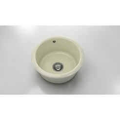 Кухненска мивка Ф 49см, граниксит, Silver Stone