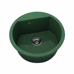 Küchenspüle mit Platte Ф 51cm, Granit, Granada