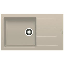 Pyragranite kitchen sink 86 x 50cm Athlos Plus beige PYRAMIS