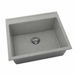 Granitspüle 51x60cm Einzelsiphon Ø90 Farbe 219