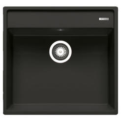 Pyragranite kitchen sink 50 x 53cm Camea 1B black PYRAMIS